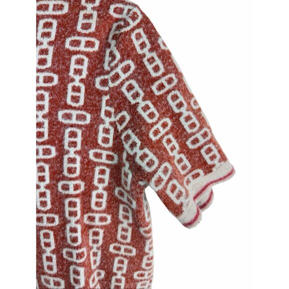 Ann Taylor Chain Short Sleeve Sweater - size M - Picture 2 of 6